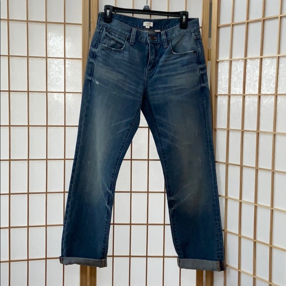 Like NEW - J Crew Boyfriend Jean - size 25